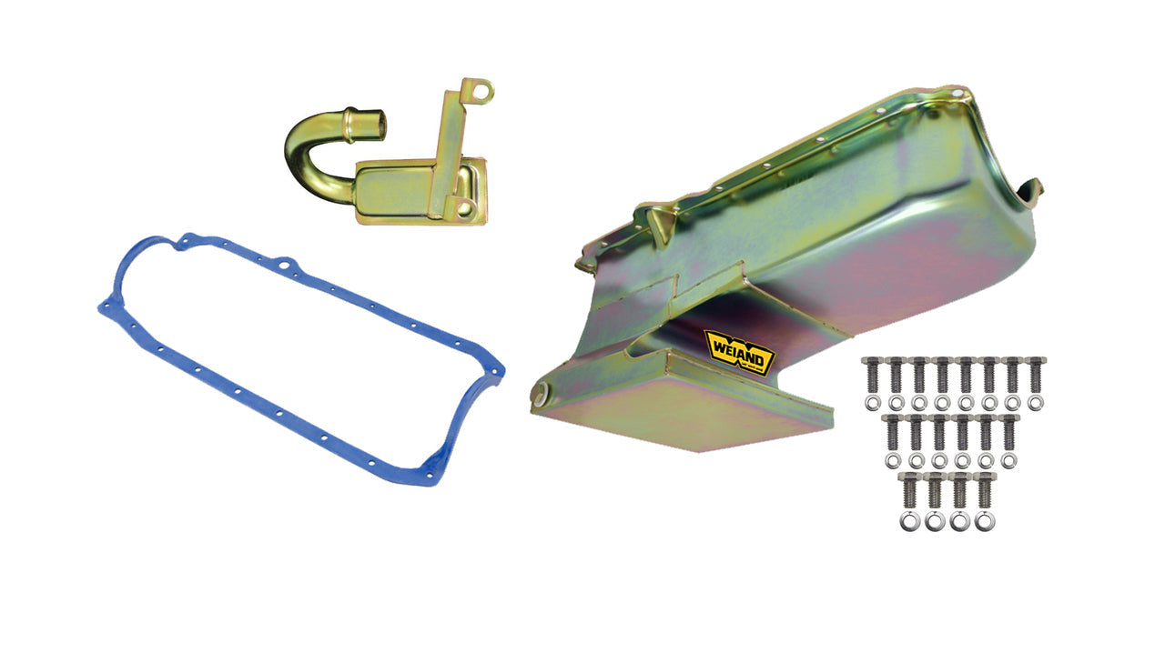 Weiand 5023wnd Drag Racing Oil Pan - My Store