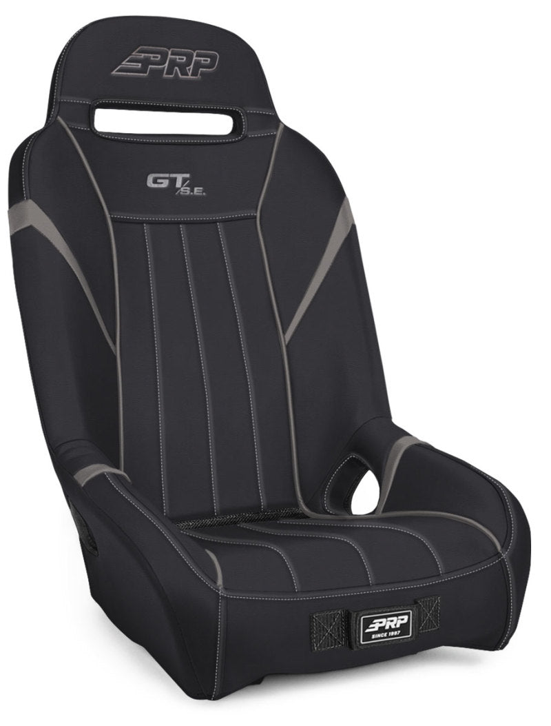 PRP Gt/s.e. 1In. Extra Wide Suspension Seat- Black / Gray - Mammoth Racing -