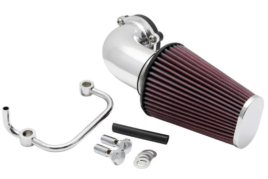 K&N 07-14 Harley Sportster 883/1200cc Polished Performance Intake Kit - Mammoth Racing -