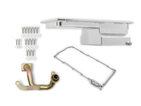 Weiand 5044wnd Silver Front Sump Oil Pan Kit for GM LS Engines - My Store