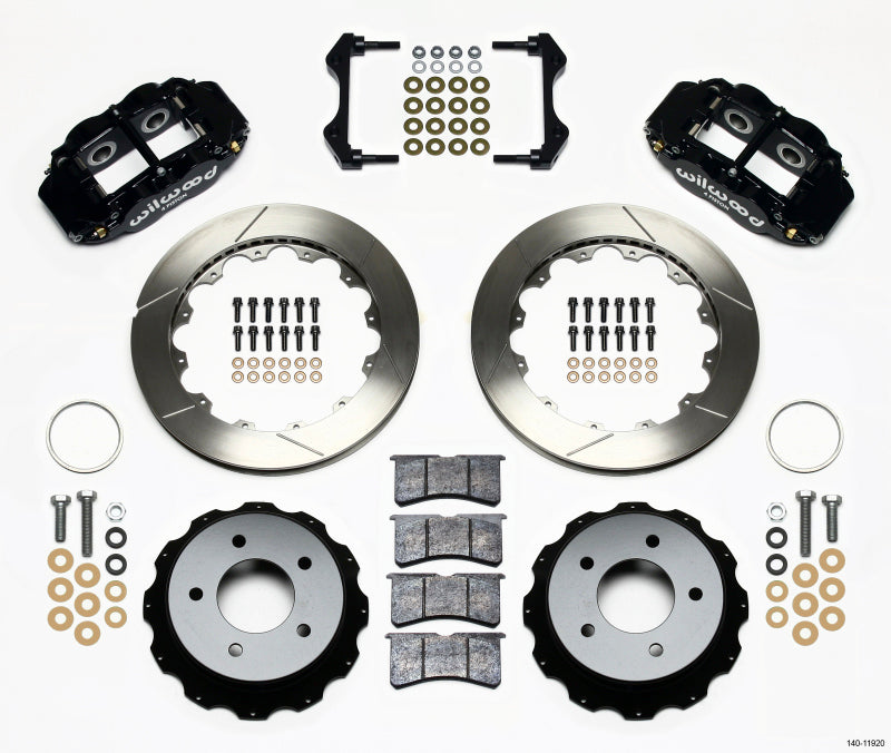 Wilwood Narrow Superlite 4R Rear Kit 12.88in 84-87 Corvette C4 - Mammoth Racing -