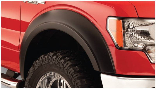 Bushwacker 72-80 International Scout II Extend-A-Fender Style Flares 2pc - Black - Mammoth Racing -