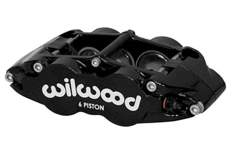 Wilwood Caliper Forged Narrow Superlite R/H Fnsl6r-ds Dust Seal 1.62/1.12 1.10in Rotor Width - Black - Mammoth Racing -