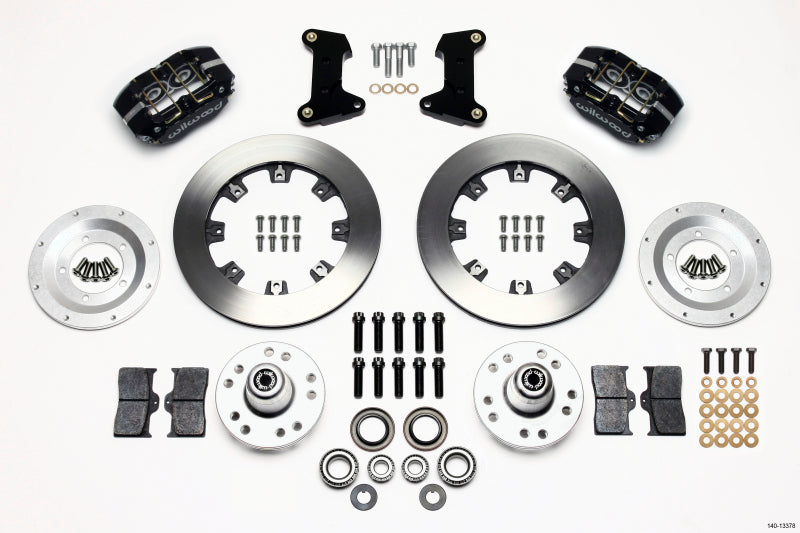 Wilwood Dynapro Dust-Boot Front Kit 12.19in 74-80 Pinto/Mustang II Disc Spindle only - My Store