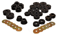 Energy Suspension Suburban Body Mounts - Black - Mammoth Racing -