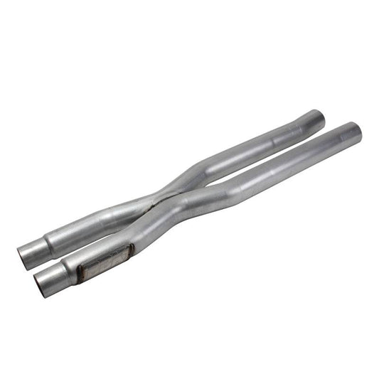 BBK 15-20 Ford Mustang GT 5.0L Resonator Delete X-Pipe (For Use w/Shorties Or Stock Manifolds) - Mammoth Racing -