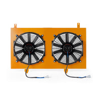 Mishimoto 03-06 Nissan 350Z Aluminum Fan Shroud Gold - Mammoth Racing -