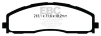 EBC 13+ Ford F250 (inc Super Duty) 6.2 (2WD) Yellowstuff Front Brake Pads - My Store