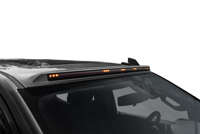 AVS 17-18 Chevrolet Silverado 1500 Aerocab Marker Light - Graphite Metallic - Mammoth Racing -