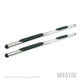 Westin Premier 4 Oval Nerf Step Bars 85 in - Stainless Steel - Mammoth Racing -
