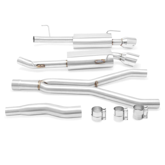 Mishimoto 2015-2016 Ford Mustang 2.3L EcoBoost Stainless Steel Cat-Back Exhaust - Mammoth Racing -