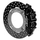 Wilwood 17-21 Can-Am X3rs Black 6-Piston Rear Kit 11.25in - Drilled Rotors - My Store