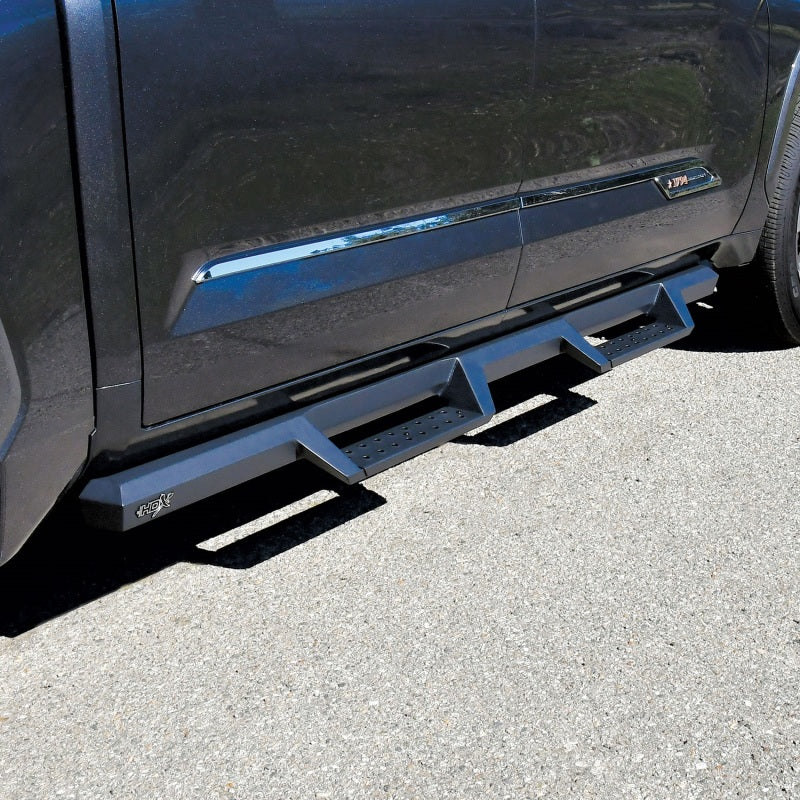 Westin Toyota Tundra CrewMax 2022 Drop Nerf Step Bars - Textured Black - Mammoth Racing -