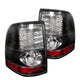 Spyder Ford Explorer 4Dr (Except Sport Trac)02-05 LED Tail Lights Black ALT-YD-FEXP02-LED-BK - Mammoth Racing -