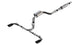 Borla 22-23 Volkswagen Golf GTI 2.0L AT/MT 3inch S-Type Cat-Back Exhaust - 4in Black Chrome Tips - Mammoth Racing -