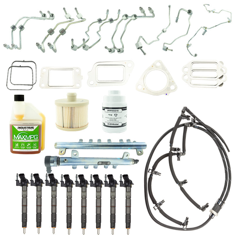 Industrial Injection 11-16 Duramax 6.6l LML Bosch Disaster Kit w/o CP4 - My Store