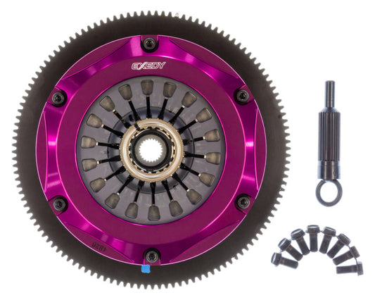 Exedy 2004-2014 Subaru Impreza WRX STI H4 Hyper Twin Cerametallic Clutch Sprung Disc Pull Type - Mammoth Racing -