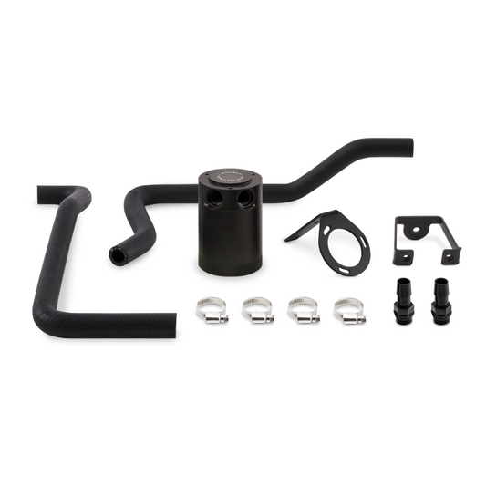 Mishimoto 05-10 Dodge Charger / 05-10 Chrysler 300C 6.1L Direct Fit Oil Catch Can Kit - Black - Mammoth Racing -