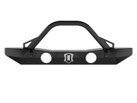 Icon 07-18 Jeep Wrangler JK Pro Series Mid Width Front Bumper w/Bar/Tabs - Mammoth Racing -