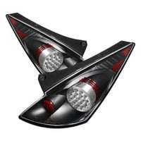 Spyder Nissan 350Z 03-05 LED Tail Lights Black ALT-YD-N350Z02-LED-BK - Mammoth Racing -