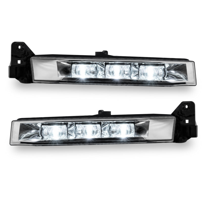 Oracle 15-21 Dodge Charger RGB+W Linear Fog Light Upgrade Kit - ColorSHIFT+W - Mammoth Racing -