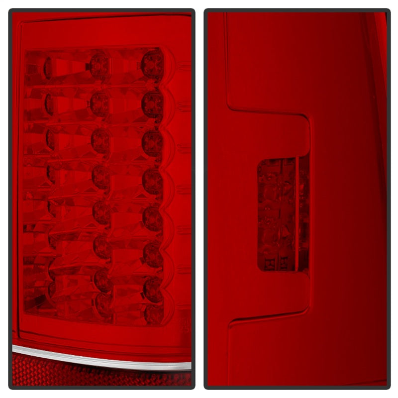 Spyder Ford F150 Styleside 97-03/F250 Version 2 LED Tail Lights Red Clear ALT-YD-FF15097-LED-G2-RC - Mammoth Racing -