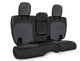 PRP 2018+ Jeep Wrangler Jlu/4 door Rear Bench Cover with Leather Interior - Black/Grey - Mammoth Racing -
