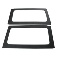 DEI 11-18 Jeep Wrangler JK 2-Door Rear Side Window - Black - Mammoth Racing -