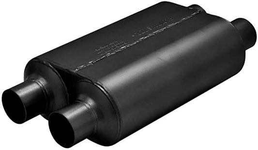 Flowmaster 8525454 Super 40 Series 2.50" Dual in and Out 16 Gauge 409s Stainless Steel Exhaust System - My Store
