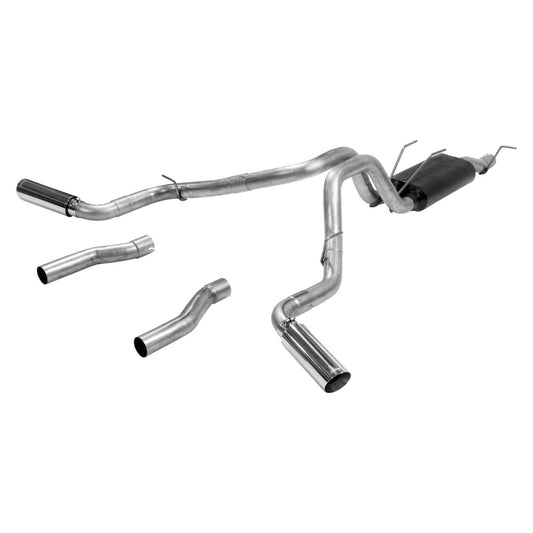 Flowmaster 817757 Ford F-250/f-350 Super Duty Trucks Exhaust System Axle-Back 409S-Force II Kit-DOR/S-Moderate Sound - My Store