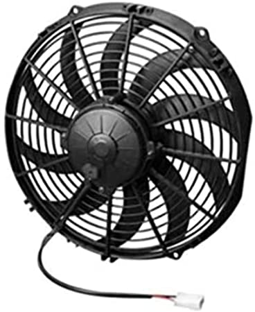 Spal 30102030 Pusher Fan (12In High Performance ; Curved Blade; For Use W/ 30Amp Fuse @ 13v) - My Store