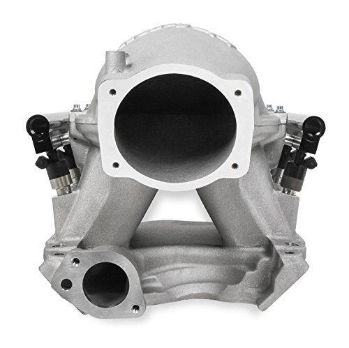 Holley 300-241 Holley Hi-Ram Intake Manifold EFI 1x95 mm Throttle Body Longitudinal Mount w/Port - My Store