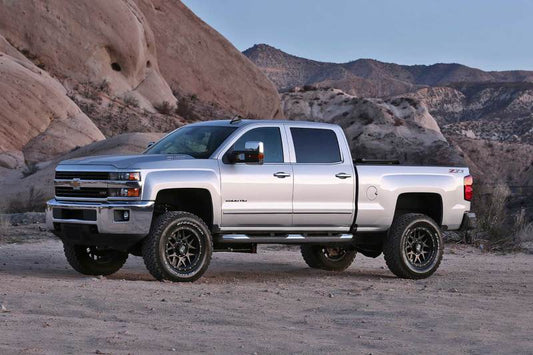 Fabtech 11-19 GM 2500hd 2wd/4wd 4in Basic Sys w/Perf Shks