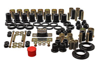 Energy Suspension 78-87 Oldsmobile Cutlass/442/F-85/Europa Black Hyper-flex Master Bushing Set - Mammoth Racing -