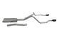 Gibson 20-22 Jeep Gladiator JT Rubicon 3.6l 3in/2.5in Cat-Back Dual Split Exhaust - Black Elite - Mammoth Racing -