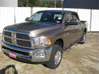 N-Fab Nerf Step 10-17 Dodge Ram 1500 Crew Cab 6.4ft Bed - Gloss Black - Bed Access - 3in - Mammoth Racing -