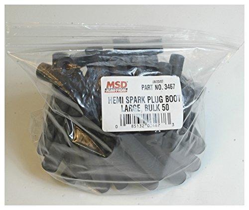 MSD Ignition 3467 Spark Plug Tube Boot, 50 Pack (Hemi) - My Store