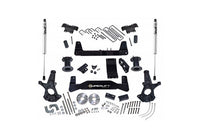 Superlift 14-16 Chevy Silv 1500 4WD 6.5in Lift Kit w/ Cast Steel Control Arms Fox 2.0 Shocks - Mammoth Racing -