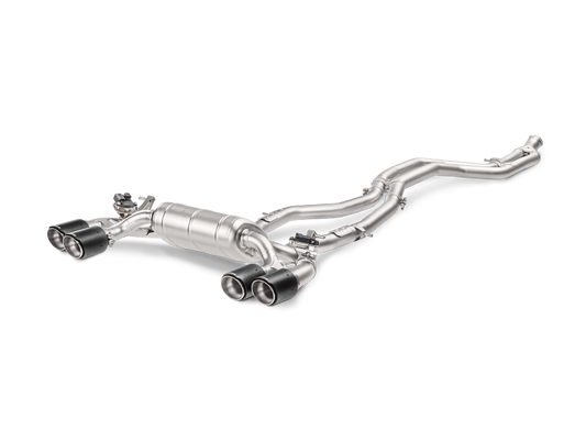 Akrapovic 16-17 BMW M2 F87 (Excl M2 Competition) Evolution Line Cat Back (Titanium) w/Carbon Tips - My Store