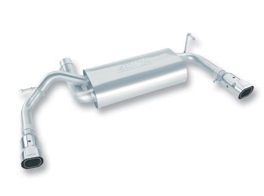 Borla 07-11 Jeep Wrangler 3.8L V6 2/4 wheel Drive 2/4 Door Exhaust (Rear Section Only) - My Store