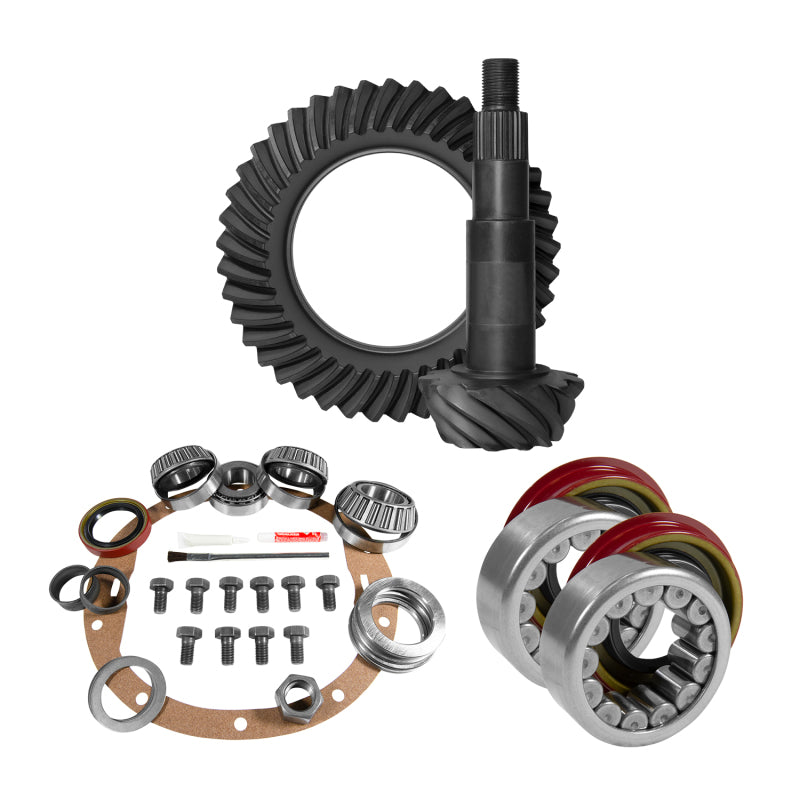 Yukon 8.5in GM 4.56 Rear Ring & Pinion Install Kit Axle Bearings 1.625in Case Journal - My Store