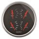 Autometer Designer Black 3.375in Quad Gauge - Fuel Level / Oil Pressure / Water Temp. / Voltmeter - My Store