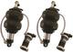 Ridetech TQ Series ShockWaves 4.1in Travel 6.5in dia Double Convoluted .625in/2in Stud - Mammoth Racing -