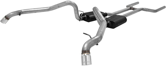 Flowmaster 817673 American Thunder Crossmember-Back Exhaust System for Chevrolet Chevy II/Nova - My Store