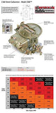 Holley 0-7448 Model 2300 350 CFM 2-Barrel Manual Choke New Carburetor - My Store