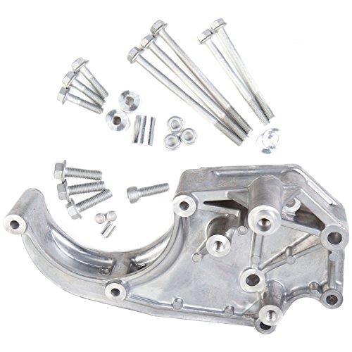 Holley HOL 20-134bk LS A/C Brckt KIT Pass Side Wrks W/sanden - Mammoth Racing -20-134BK