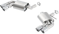 Borla 16 Chevy Camaro 6.2L Atak Rear Section Exhaust w/o Dual Mode Valves - Mammoth Racing -