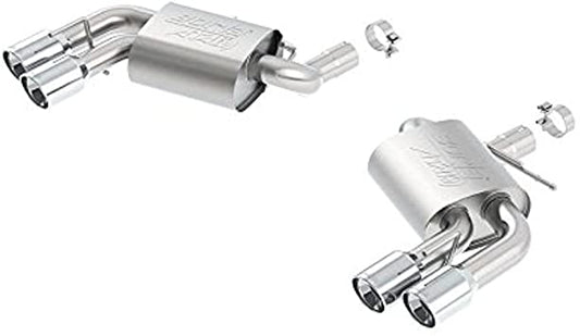 Borla 16 Chevy Camaro 6.2L Atak Rear Section Exhaust w/o Dual Mode Valves - Mammoth Racing -