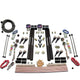 Nitrous Express SX2 Dual Stage/Gas/Rails 8 Nozzles Nitrous Kit (200-1200HP) w/o Bottle - My Store