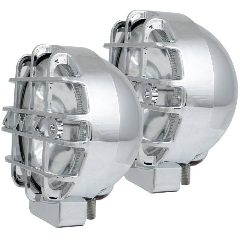 ANZO Hid Off Road Light Universal 6in HID BULLET Style Off Road Lights Chrome Pair - My Store